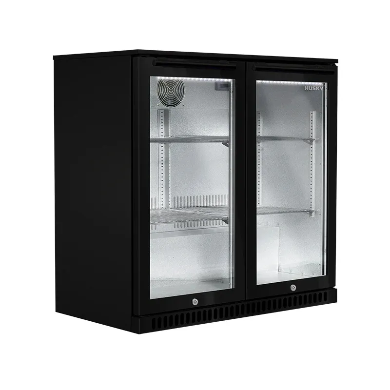 Husky Alfresco 190L Double Back Bar Fridge