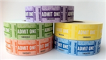ADMIT ONE TICKETS ROLL 999