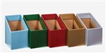 BOOK BOX  PACK OF 5  MIX 5 EARTH COLOURS