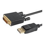 ASTROTEK DISPLAYPORT DP TO DVID 2M CABLE MALE TO MALE 241 GOLD PLATED SUPPORTS VIDEO RESOLUTIONS UP TO 1920X12001080P FULL HD 60HZ