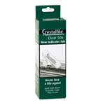 CRYSTALFILE INDICATOR TABS CLEAR BOX 49