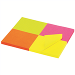 MARBIG BRILLIANT MINI NOTES 200 SHEET 40 X 50MM ASSORTED PACK 3