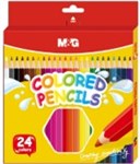 HEXAGON COLOUR PENCIL SET   24 VIBRANT COLOURS