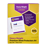MARBIG COPYSAFE SHEET PROTECTORS HEAVY DUTY A4 CLEAR BOX 99