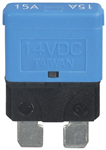 15A AUTO RESET STANDARD BLADE CIRCUIT BREAKER