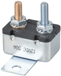 50A 12VDC CHASSIS MOUNT AUTO RESET CIRCUIT BREAKER