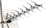 ANTENNA TV UHF 43 ELEMENT BAND 44