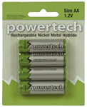 BATT NIMH AA 12V 2500MAH NIPPLE PK3