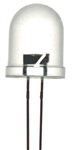 LED 10MM CLR WHT 5000MCD