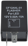 12V 2 PIN UNIVERSAL LED RELAY FLASHER MODULE