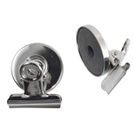 ESSELTE MAGNETIC CLIP CHROME 32MM PK1