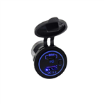 FAST CAR CHARGER CONVERTER 12V DC TO USBC 30 AND 65W PD 31