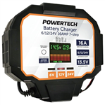 BATTERY CHARGER 61224V 16AMP 7STEP