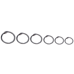 ESSELTE 37739 HINGED RINGS NO 7 19MM BOX 99