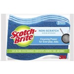 SCOTCHBRITE NONSCRATCH SCRUB SCOURER SPONGE PACK 2