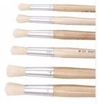 JASART HOG BRISTLE SERIES 582 ROUND BRUSHES NO 10