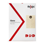 REXEL LAMINATING POUCH 75 MICRON A4 CLEAR PACK 99