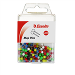 ESSELTE MAP PINS ASSORTED PACK 199