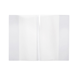 CONTACT BOOK SLEEVES 9 X 7 INCH CLEAR PACK 4
