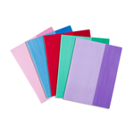 CONTACT BOOK SLEEVES A4 ASSORTED PACK 24