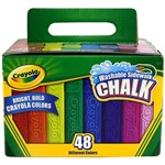 CRAYOLA WASHABLE SIDEWALK CHALK ASSORTED PACK 48