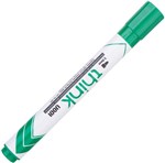 THINK WHITEBOARD MARKER BULLET 2MM GREEN
