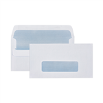 CUMBERLAND ENVELOPES WINDOW SECRETIVE SELF SEAL 80GSM 11B 90 X 145MM BOX 499