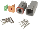 6WAY WEATHERPROOF DEUTSCH CONNECTOR SET
