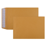 CUMBERLAND ENVELOPES POCKET C5 229X162 85GSM STRIP SEAL GOLD BOX 499