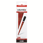 COLUMBIA COPPERPLATE PENCIL HEXAGON 2H BOX 19