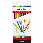 COLUMBIA FORMATIVE COLOUR PENCIL ROUND ASSORTED PACK 9