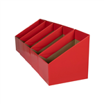 MARBIG   BOOK BOX LARGE RED PK 5