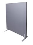FREE STANDING ACOUSTIC SCREEN  GREY 1800X1500MM