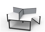 INFINITY 120 DEGREE WORKSTATION  LOOP LEG