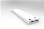 BOOST  HALO BACK TO BACK CABLE TRAY  WHITE 1800MM