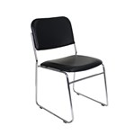 EVO CHAIR  STYLISH BLACK PU LEATHER OFFICE CHAIR