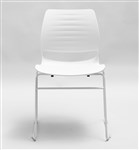 VIVID CHAIR  STYLISH  COMFORTABLE WHITE DINING CHAIR