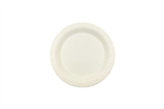 EARTH ECO ECONOMY DISPOSABLE PAPER PLATES 180MM WHITE PACK 49
