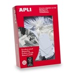 APLI 383 Merchandising Tags  White 7x19mm 1000ct
