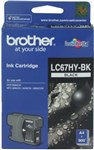 Brother LC67HYBK Black High Yield Ink  Print 900 Pages