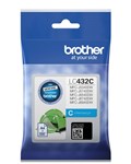 BROTHER LC432 CYAN INK CART
