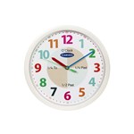 Carven 300mm 12Hour Educational Wall Clock