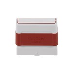 BROTHER 10X60MM RED PREINKED STAMP  DURABLE  CLEAR