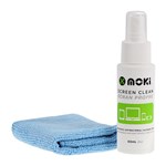 MOKI CLEAN SCREEN KIT GENTLE DISPLAY CLEANER WITH CHAMOIS CLOTH