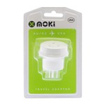 MOKI US TRAVEL ADAPTER  CONVERT INTERNATIONAL PLUGS TO AMERICAN SOCKETS
