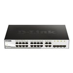 DLINK DGS121020 GIGABIT SMART MANAGED SWITCH  20PORT HUB