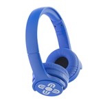 MOKI BRITES BLUETOOTH HEADPHONES BLUE  SAFE WIRELESS AUDIO FOR KIDS
