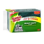 SCOTCHBRITE HEAVY DUTY SCOURERS BOX OF 10 PACKS  GERALDTON
