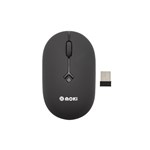 MOKI WIRELESS USB OPTICAL MOUSE BLACK  EFFORTLESS PC CONTROL