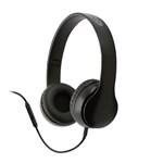 MOKI FLIP HEADPHONES BLACK  FOLDABLE  MIC  GERALDTON LOCAL STOCK